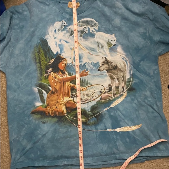 The Mountain Wolf Pack Shirt Vintage Size XL - Picture 6 of 6